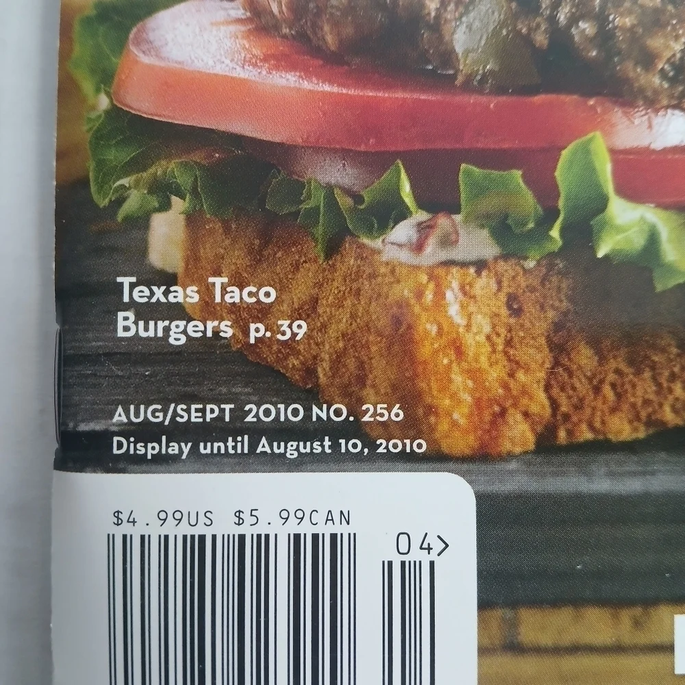 Betty Crocker Tasty Chicken & Burger Recipe Cookbook Pamphlet 2 For One 2010